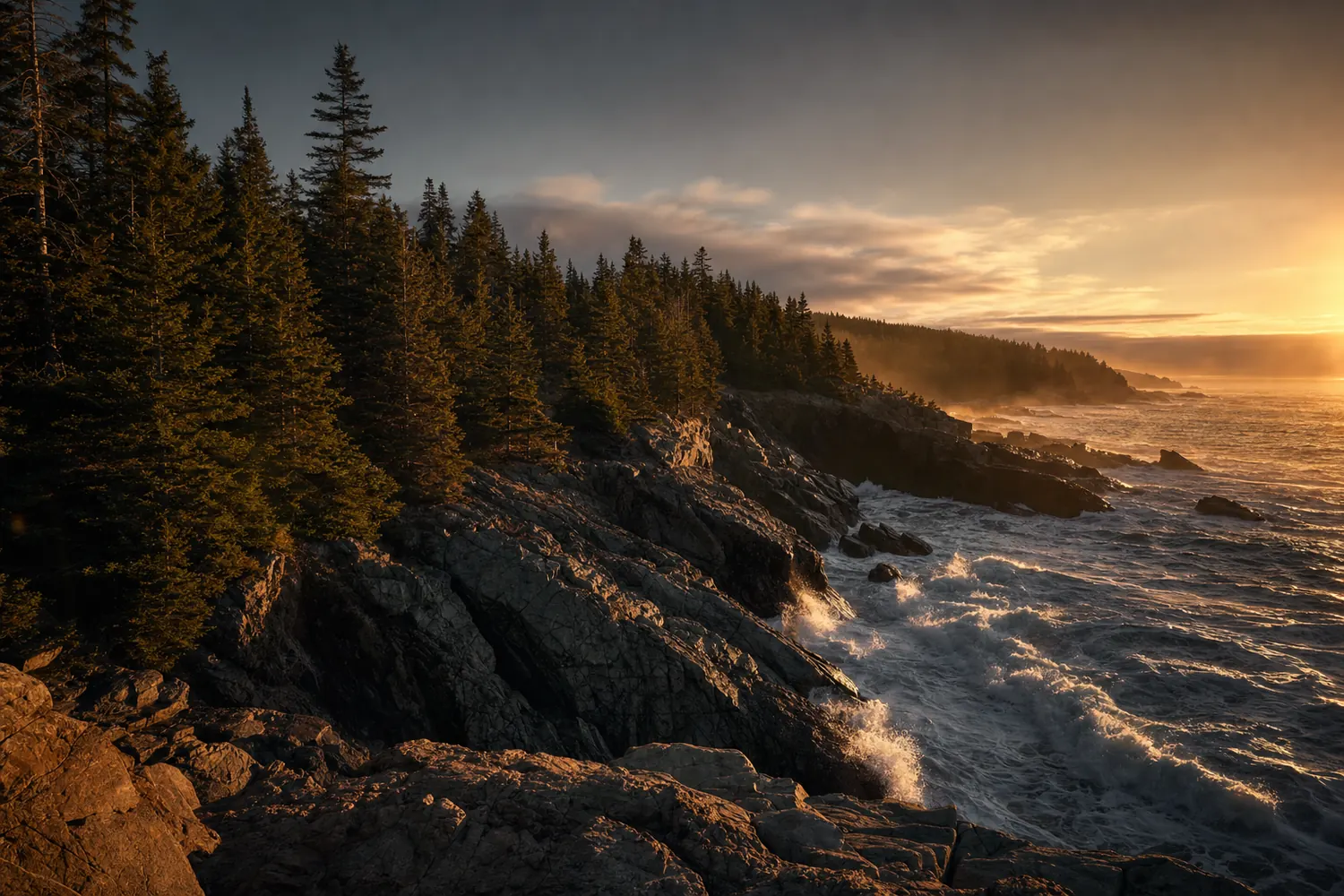 The landscape of Maine, where Renew Vitality treats patients.