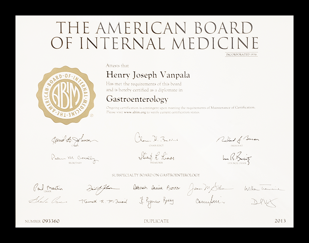 Dr. Henry J. Van Pala, MD_2